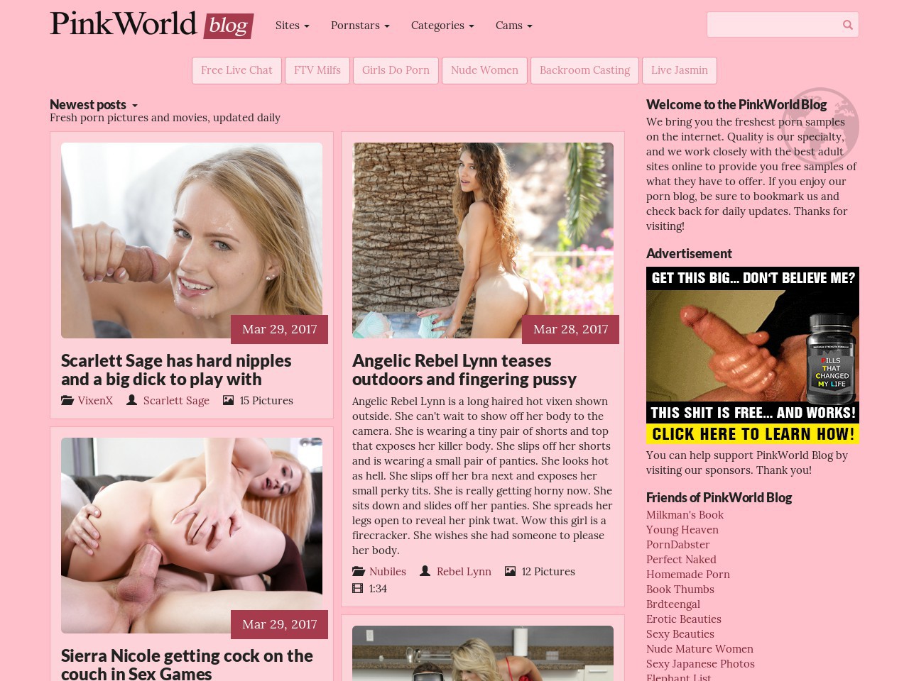 Pink world sex movie